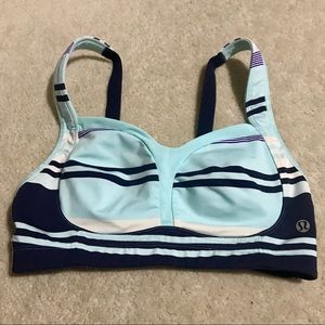 LULULEMON | Striped Sports Bra